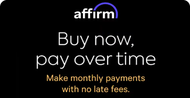 Pay At Your Own Pace, Starting at 0% APR